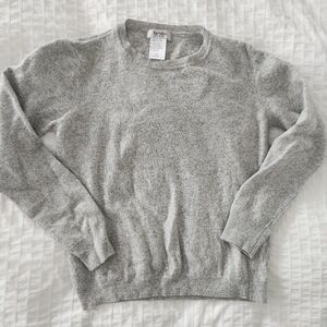 Bartolini | Grey Sweater Crew Neck Italy Merino Wool